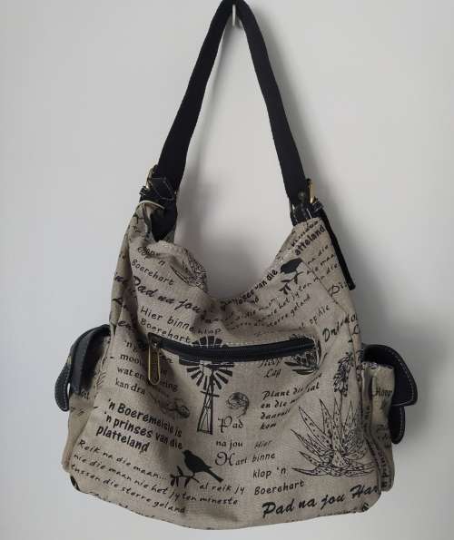 Cotton Road sling bag, CLOSING DOWN SALE canvasandlether, size: 28x26x13cm