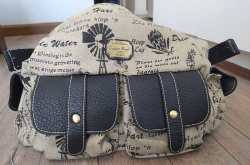 Cotton Road sling bag, CLOSING DOWN SALE canvasandlether, size: 28x26x13cm