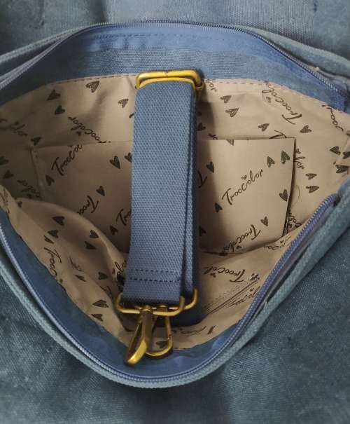 Cotton Road bag, CLOSING DOWN SALE shoulder/sling bag with windmillandheart pattern, size:36x27x12cm