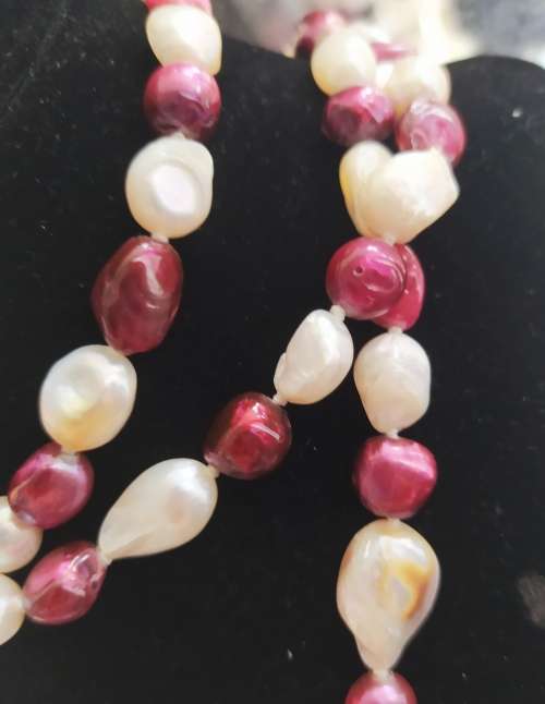 Fresh water pearl necklace, CLOSING DOWN SALE, length:60cm, weight:95g