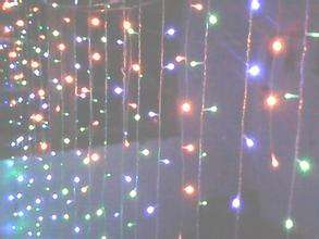 led curtain light (multi color) 3mx0.5m 100pc led