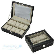 10 Slot lether Watch Display Box