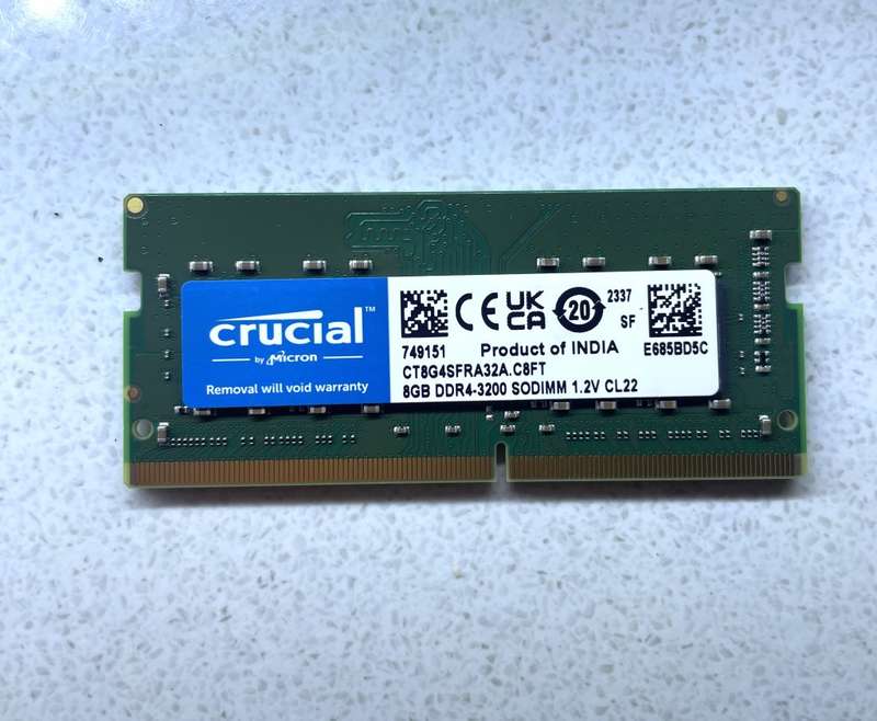 Crucial DDR4 8GB RAM