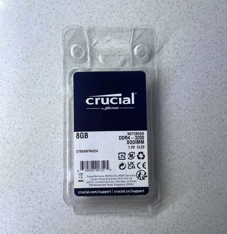 Crucial DDR4 8GB RAM