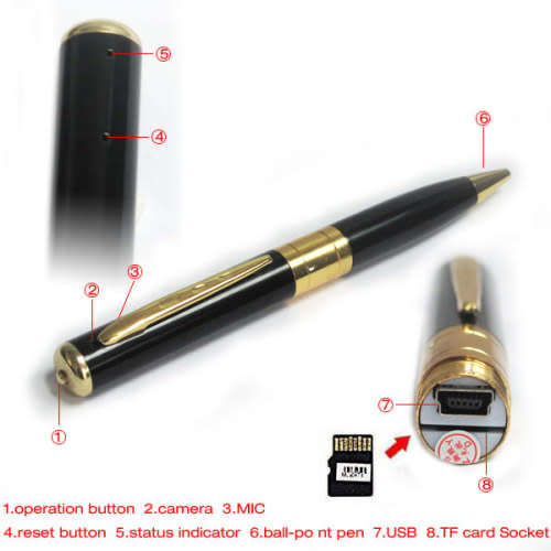 Spy pen camera
