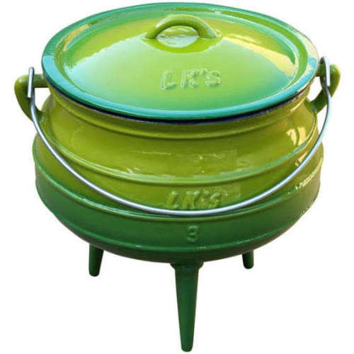 BRAND NEW SEALED IN THE BOX  3 LEGGED POTJIE. NO. 3.