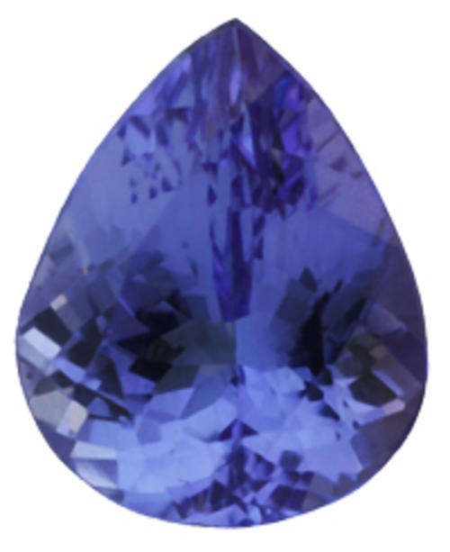 2.51ct NATURAL TANZANITE (MODERATE-INTENSE BLUE VIOLET/VVS/PEAR)(RETAIL:R33160)(GISA CERTIFIED)