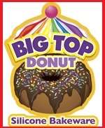 **ORIGINAL**GLOMAIL**R1 BIDS**+FREE COLOR RECIPE**BIG TOP GIANT DONUT SILICONE BAKEWARE!*