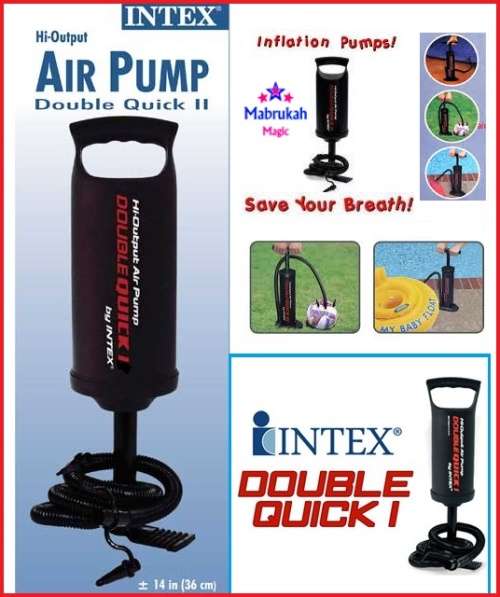 ***SUMMER SPECIAL***INTEX DOUBLE QUICK 1 PUMP***@CRAZY START PRICE!!!BID PER ITEM***