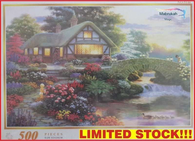 ***BEAUTIFUL NATURE LOVING SCENERY 500 PIECES PUZZLES***BRAND NEW SEALED BOX*