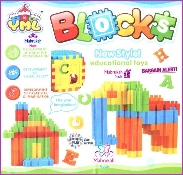 ***PLAY & LEARN MINI CUBE BLOCKS***CRAZY CLEARANCE SALE!BID PER ITEM!!!