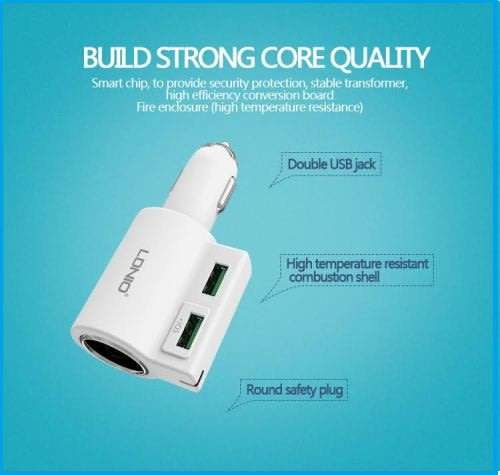 ***LDNIO 2 PORT USB CAR CHARGER ADAPTOR***CRAZZEEE DEAL***CLEARANCE***BID PER ITEM