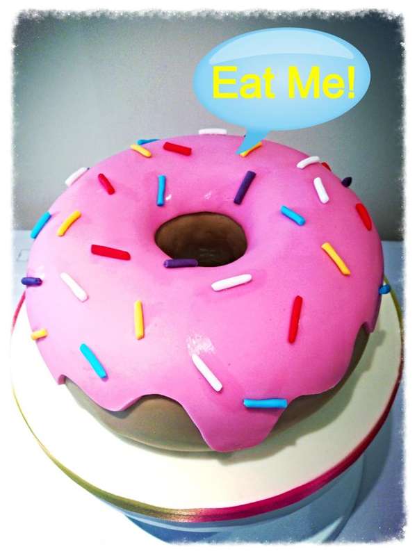 ***ORIGINAL GLOMAIL***+FREE COLOR RECIPE***BIG TOP GIANT DONUT SILICONE BAKEWARE!!!