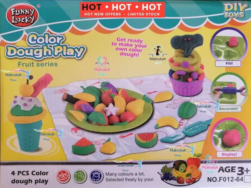 ***AMAZING FRUIT SERIES COLOR DOUGH PLAY***MAKING PLAY FUN**LAST STOCK!!!