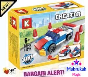 ***66 PC CREATOR 3 IN 1 MINI BLOCK SET***BID NOW**BID PER ITEM!!!