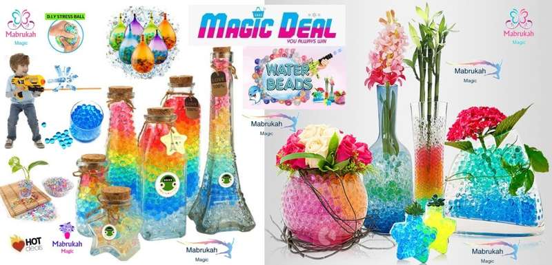 ***AMAZING MULTI USES NON TOXIC UNGROWN WATER BEADS/PELLETS***SIZZLING DEAL!!!