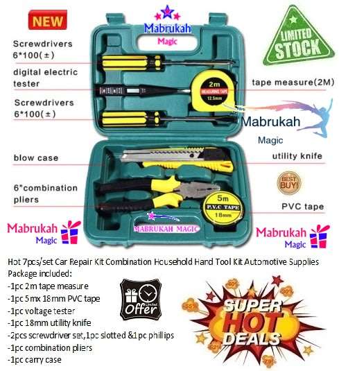 *CLEARANCE BELOW COST**HANDY GIFT AUCTION***8PC REPAIRING TOOL SET IN HARD CARRY BAG***LAST STOCK***