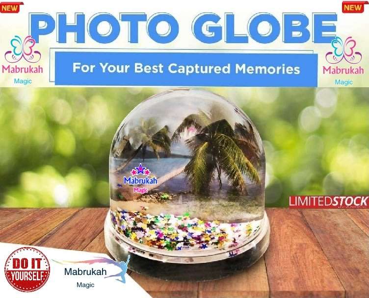 PS READ ADFULLY*MAKING MEMORIES*UNIQUE PERSONALIZED DIY PHOTO GLOBE GIFT FROM THE HEART!BID PER ITEM