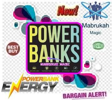 ***3 pc SMART POWER BANK FAST CHARGER***RANDOM COLOR AS PER STOCK***BID PER ITEM!!!