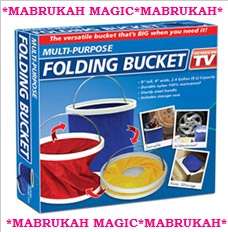 ***FOLDING BUCKET***FROM GLOMAIL