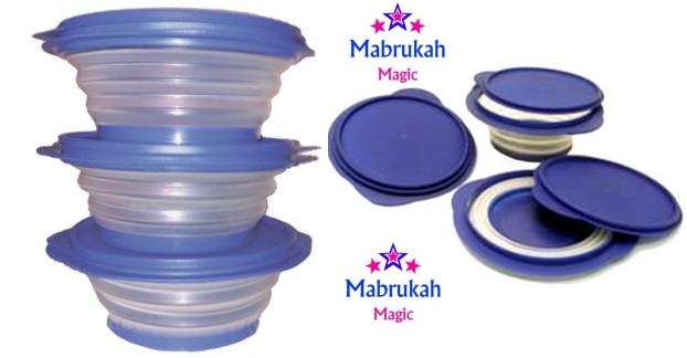 ***ALL NEW COLLAPSIBLE STORAGE BOWLS***6 PC BARGAIN***