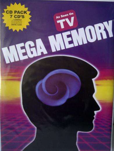 $*READ AD FULLY*CLEARANCE*IMPROVE MEMORY&EXAM RESULTS WITH MEGA MEMORY*ORIGINAL 7CD AUDIO PACK ONLY*