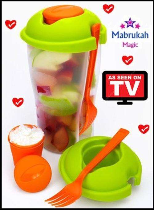 ***SUMMER BARGAIN !!! THE ULTRA HANDY HEALTHY 5 PIECE SALAD 2 GO SET***