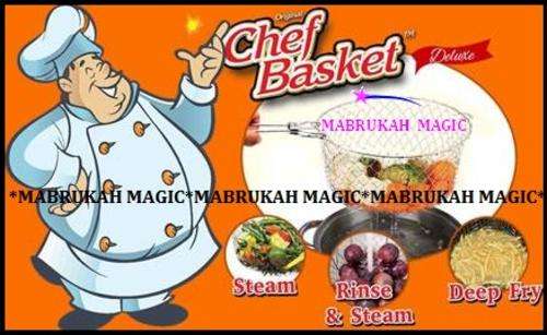 ***NEW & IMPROVED**FABTASTIC**12 IN 1 MULTI PURPOSE CHEF BASKET***BIGGER, BETTER & SAFER***