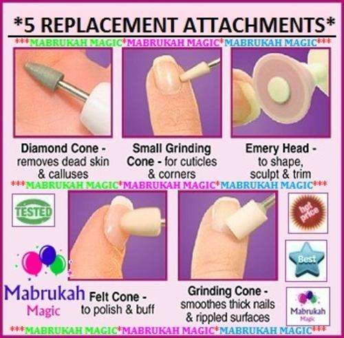 ***PLEASE READ FULLY***NO EXCEPTIONS***SALON SHAPER SET OF 5 ATTACHMENTS ONLY***UNIT NOT INCLUDED!!!