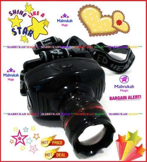 ***HIGH POWER ZOOM HEADLAMP***PLUS FREE BONUS BATTERIES***