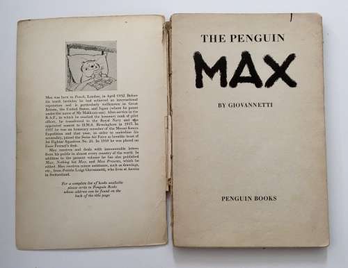 MAX. P L Giovannetti. Softcover. 1962