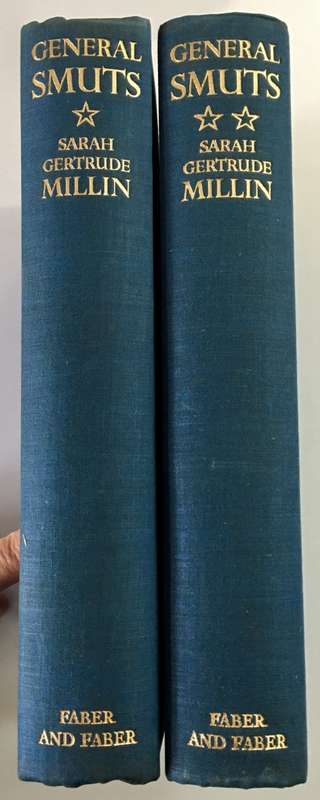 General Smuts (2 volume set) by Sarah Gertrude Millin. Hardcover, 1st Ed, 1936