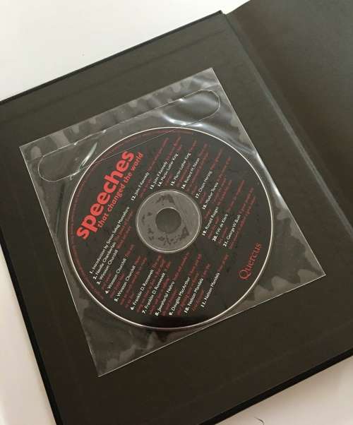 Speeches that Changed the World (Quercus). Hardcover with CD, 2008