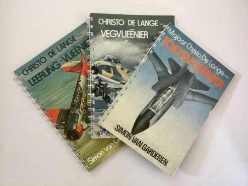 Christo de Lange (3 boeke) - Simon van Garderen. GETEKEN. Sagteband. Hersiene Uitg. 2012