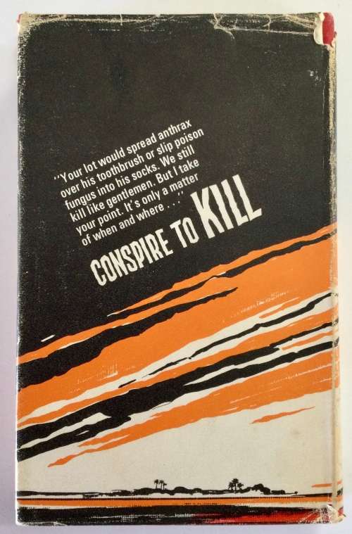 Conspire to Kill - Jack Watson. SIGNED Hardcover w/dj. 1st Ed. 1976