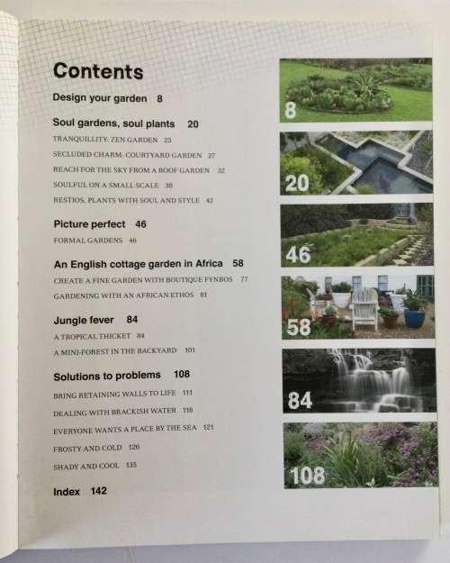 Homegrown Garden Design - Tanya Visser and Anna Celliers. Softcover, 1st Ed. 2010