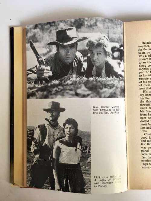Clint Eastwood: The man behind the myth - Patrick Agan. Hardcover w/dj. 1st UK Ed. 1977