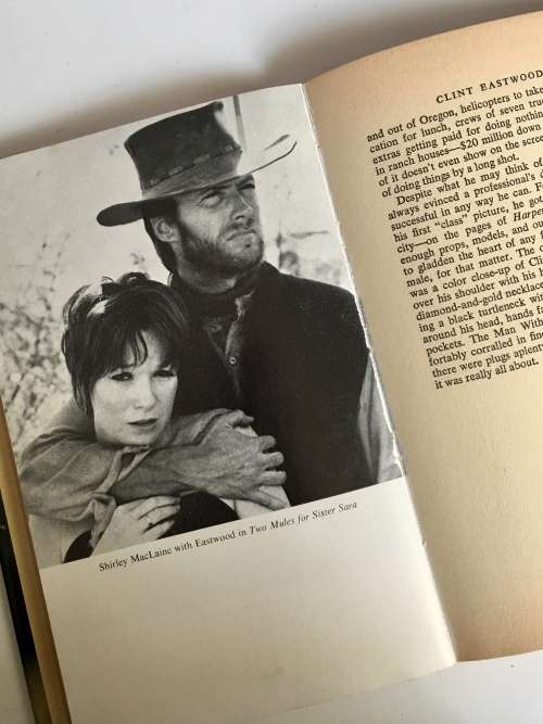 Clint Eastwood: The man behind the myth - Patrick Agan. Hardcover w/dj. 1st UK Ed. 1977