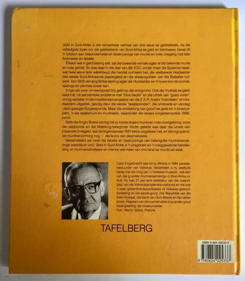Geld in Suid-Afrika - CL Engelbrecht. Hardeband. 1e Uitg. 1987