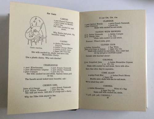 Bar Guide - Ted Shane. Hardcover w/dj. 1967