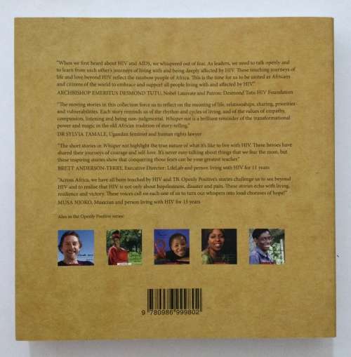 Whisper Not - Openly Positive. Softcover, 1st Ed. 2011.
