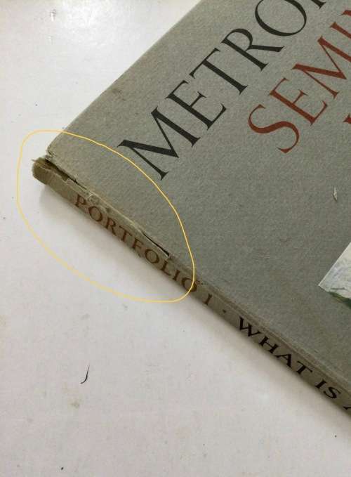 Metropolitan Seminars in Art #1 - John Canaday. Hardcover w/o dj, 1st Ed 1958