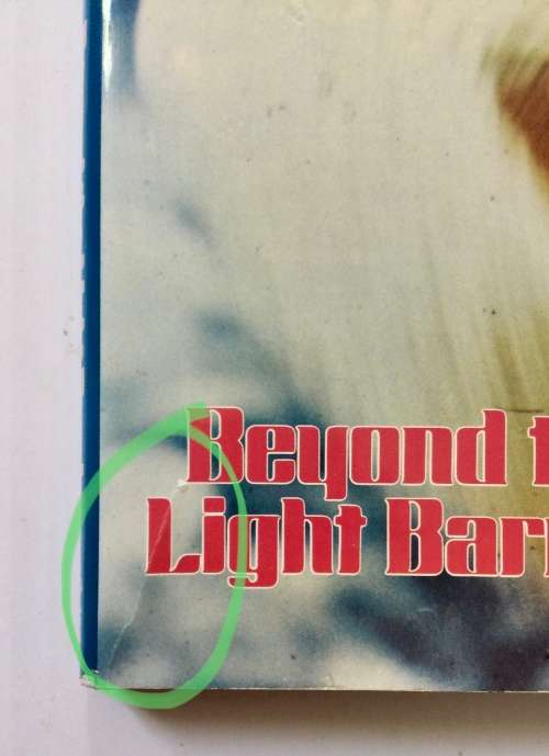 Beyond the Light Barrier - Elizabeth Klarer. Hardcover w/dj. 1st Ed. 1980