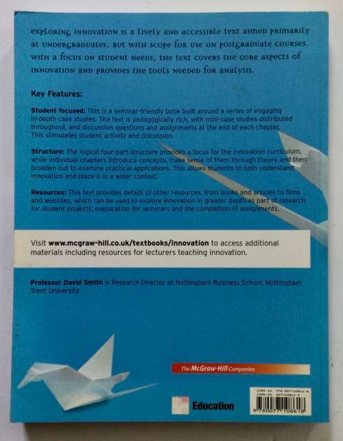 Exploring Innovation - David Smith. Softcover, 1E, 2006