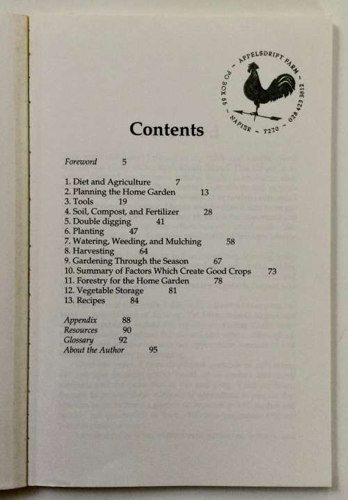 Natural Home Gardening - Masato Mimura. Softcover, 1st Ed (1995)