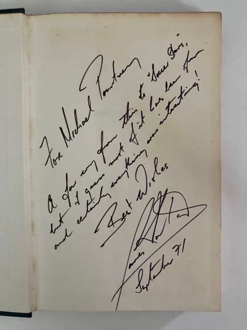A Healthy Grave - James Kantor. SIGNED Hardcover w dj. 1st Ed, 1967