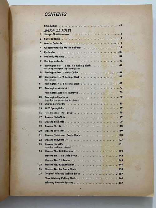 Single Shot Rifles and Actions - Frank de Haas, Softcover, 1st Ed. 1969