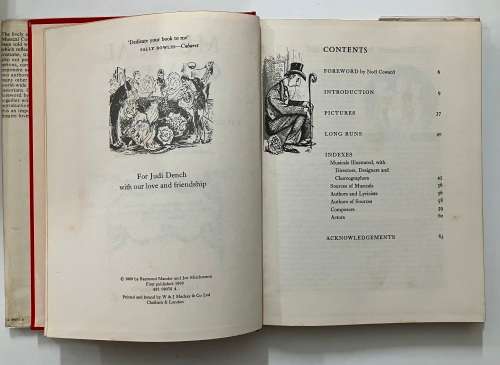 Musical Comedy - Raymond Mander & Joe Mitchenson. Hardcover w/dj, 1st Ed. 1969