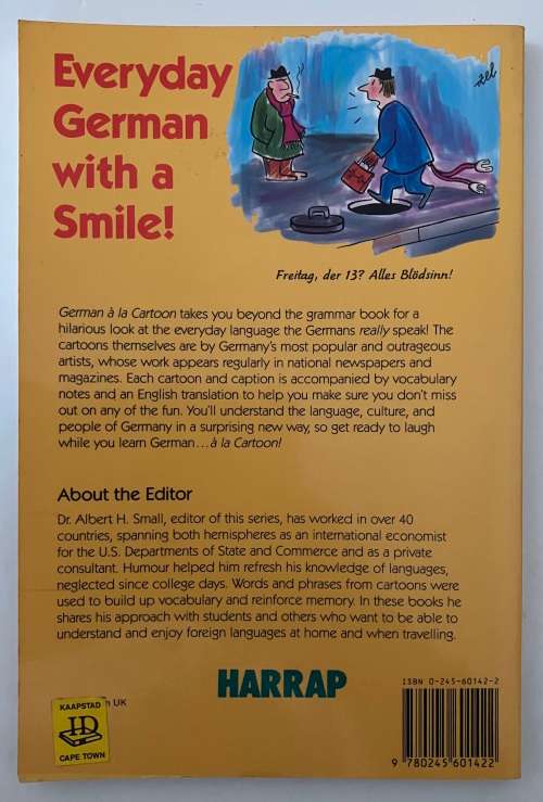 German à la Cartoon - Dr Albert H Small. Softcover, 1990