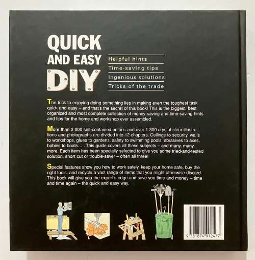 Quick and Easy DIY - Reader`s Digest. Hardcover. 1st Ed, 1997